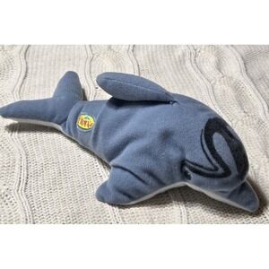 VINTAGE 9" Flipper Dolphin Bean Bag Stuffed Animal Plush Toy Ocean Fish 1996